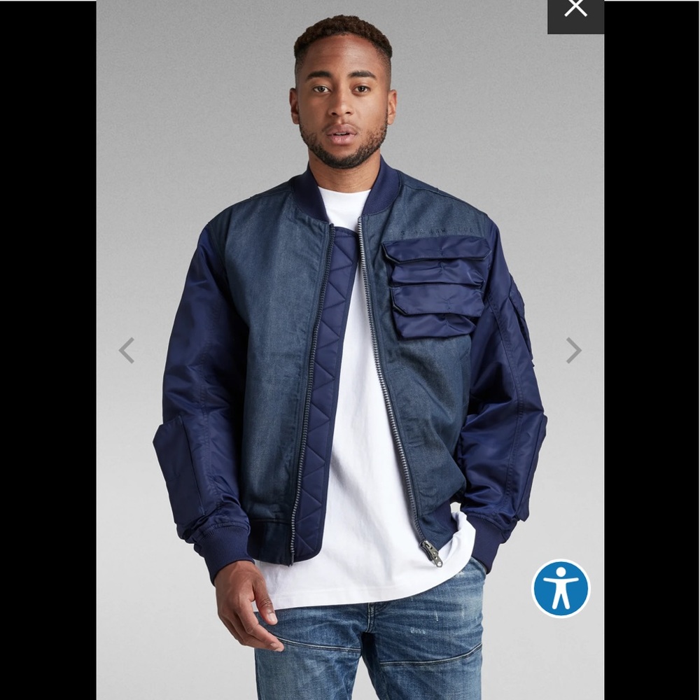 Men’s G-Star Raw Chest Pocket PM Bomber